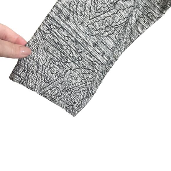 Chicos Women Silk Top L Black Embroidered Design Button Up Shacket  Artsy Dressy - Picture 5 of 12